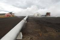 Géothermie - installations de captage (Krafla, Islande)